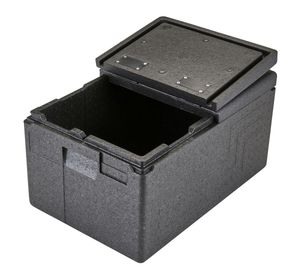 Cambro GoBox™ Top Loading Food Box w/hinged Flip Lid - 1
