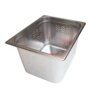 Pujadas GN Pro 200mm Deep 1/2 Stainless Steel Perforated Gastronorm - 1