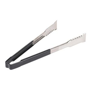 Vollrath Black One-piece Kool-Touch VersaGrip Tong 305mm - 1