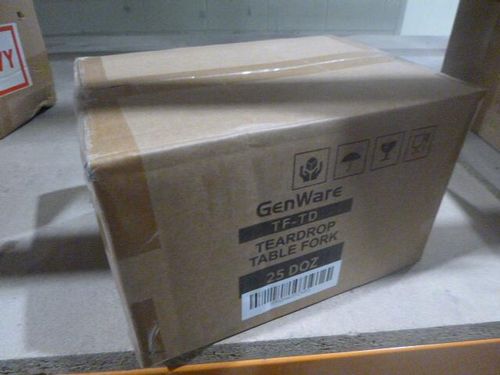 Genware Teardrop Table Fork 18/0 (Dozen) - TF-TD - 6