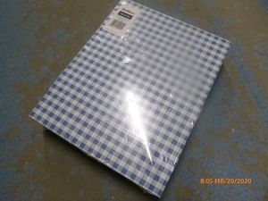 Greaseproof Paper Blue Gingham Print 35 x 25cm - PN1487LGB - 3