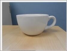 Genware Porcelain Bowl Shaped Cup 23cl/ 8oz (Pack of 6) - 322123 - 3