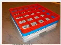 Genware 25 Comp Glass Rack With 2 Extenders - GR25-2 - 3