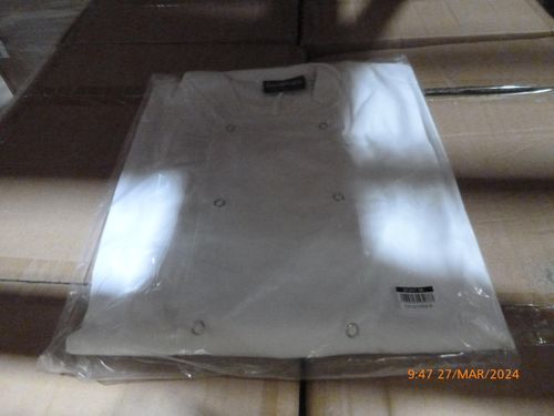 Basic Stud Jacket (Long Sleeve) White M Size - NJ01-M - 4