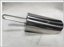 S/St. Flour Scoop 6 Scoop Length 0.4L Cap - 19015 - 3