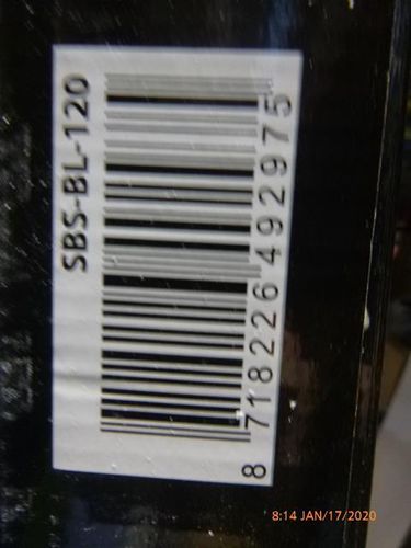 Sandwich A-Board 70X120cm Black - SBS-BL-120 - 4