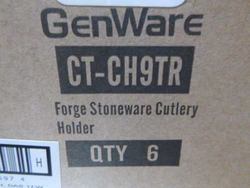 Forge Stoneware Cutlery Holder (Pack of 6) - CT-CH9TR - 9
