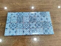 Blue Marrakesh Melamine GN 1/3 Slab 32.5 x 17.6cm - MK130828 - 2