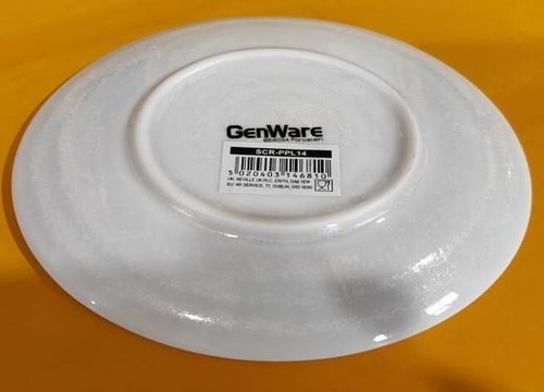 Terra Porcelain Pearl Saucer 14.5cm (Pack of 6) - SCR-PPL14 - 10