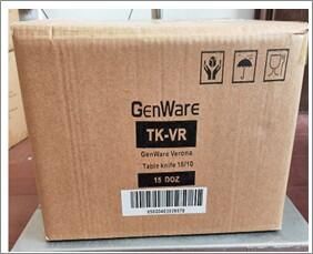 GenWare Verona Table Knife 18/10 (Dozen) - TK-VR - 9
