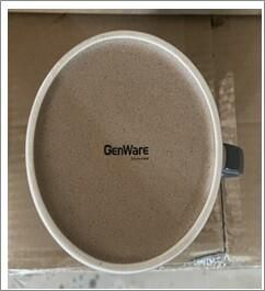 GenWare Kava Dark Grey Stoneware Teapot 48cl/ 16.8oz (Pack of 6) - TP-KDG48 - 5