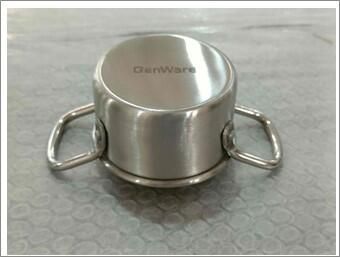 GenWare Mini Stainless Steel Casserole Dish 8.6 x 4.7cm (Pack of 12) - MSCD8 - 4