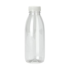 BioPak 500ml RPET Bottles With Tamper Evident Lids (Pack of 140) - BOT-500 - 1