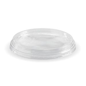 BioPak Clear PLA Lids To Fit 240-960ml PLA BioBowls (Pack of 500) - C-121-UK - 3