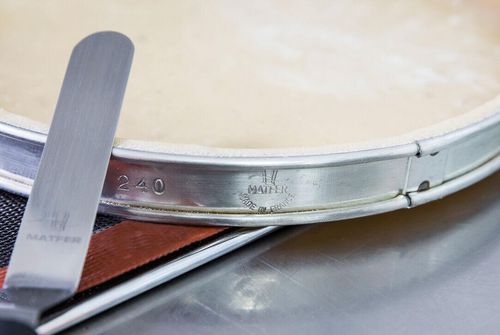 Matfer Set Of 6 Stainless Steel Tart Rings Top And Bottom Rolled Edges 6cm Height 1.6cm - 11762-02 - 2