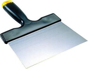 Stainless Steel Chocolate Scraper For Chocolate Moulds 22x10cm - 11448-02 - 1