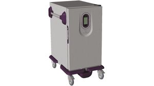 Bourgeat Satellite 4g - Temperature Controlled Cabinet Gn 1/1 325 Mm Entry - Gn 10 - Hot - Glass Door - Without Humidification - 12829-14 - 1