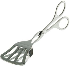 Stainless Steel Cake Serving Tongs 19cm - 10721-01 - 1