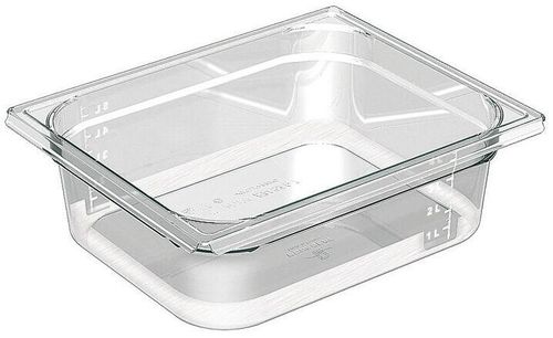 Cristal Plus Copolyester Gastronorm Container - Gn 1/2 Depth 6.5cm - 10776-08 - 1