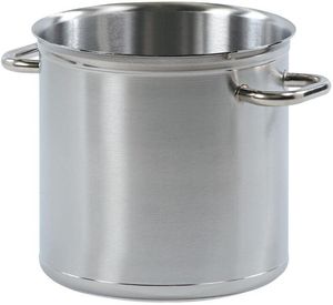 Matfer Tradition Stainless Steel Catering Stockpot 28cm - 10232-02 - 1