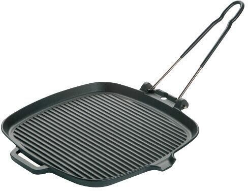 Le Chasseur Square Stove Top Grill With Handle 25x25cm - 10315-04 - 1