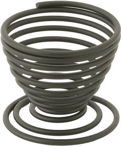Wire Egg Cup Black H 5cm - 051411 - 1