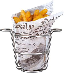 Stainless Steel Chip Holder Ø 9cm H 9cm - 061768 - 1
