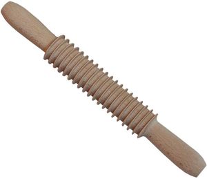 Pasta Cutter Wooden Rolling Pin - Tagliatelle 6 Mm - 073221 - 1