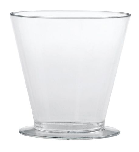 Box Of 100 Luna Polystyrene Verrines For Starters And Desserts Ø 75 H73m 17 Cl - 705320 - 1
