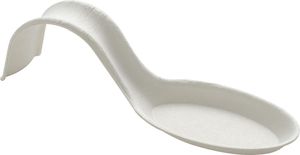 Box Of 50 Fibre Chinese Spoons 122x42 Mm - 705421 - 1