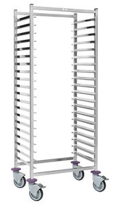Optimo Bakery Racking Trolley 60 X 40cm - 60cm Entry - 20 Shelves Spacing 6,7cm - 772620 - 1