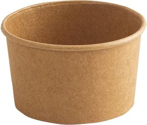 Box Of 1,000 (20 Packets Of 50) Kraft Ice Cream Tubs Ø 75 Mm 9 Cl - 934207 - 1