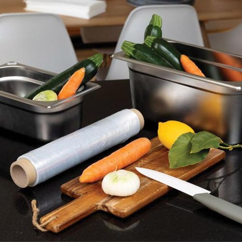Roll Of Pvc-free Pe Cling Film 300 M, Width 45cm, Sold In Packs Of 4 - 960219 - 4