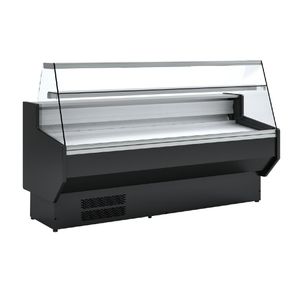 Polar G-Series Straight Glass Serve Over Counter Fridge 2m - PG012 - 1