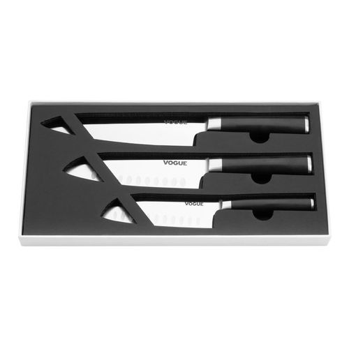Vogue Bistro Series Three Piece Knife Set - JB997 - 2