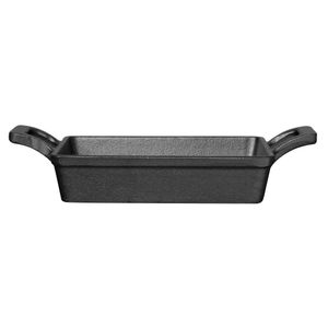 Olympia Cast Iron Square Eared Dish 130x130mm - JF045 - 3