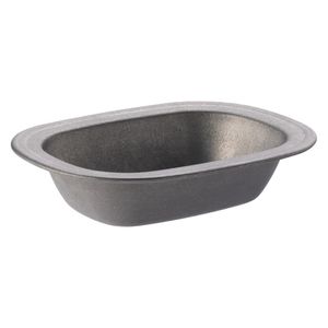 Utopia Vintage Steel Pie Dishes 160x120mm (6 Pack) - JM334 - 1