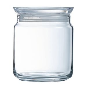 Luminarc Pure Jars with Glasses Lids 750ml (6 Pack) - JK606 - 1