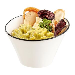 Arcoroc Appetizer Ludico Bowls Black Line 95mm (24 Pack) - JK529 - 3