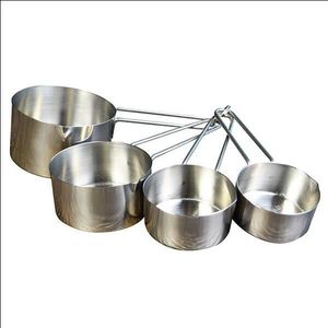 Measuring Cups - S/S - 4Pc Set - 1301 - 1