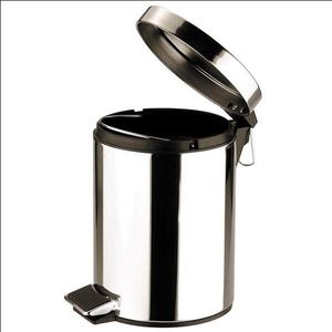 Pedal Bin Round12Ltr Ss Mirror - 50132 - 1