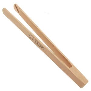 Custom Branded Wooden Tongs - (30cm) - C1738 - 1