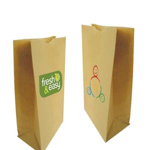 Custom Branded Block Bottom Paper Bag Large (45x36x13cm) - C5380 - 1
