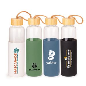 Custom Branded Clear Grip Bottle - C6130 - 1
