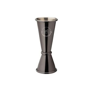 Custom Branded Gunmetal Jigger 25/50ml - C6668 - 1