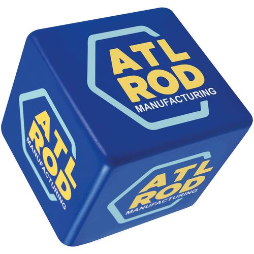 Custom Branded Stress Cubes - S0077 - 12