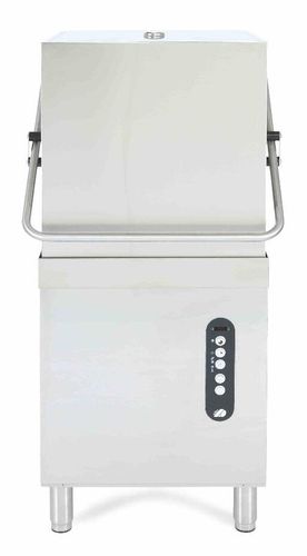 Adler AD1000-DPSO-TPH Passthrough Dishwasher with Chemical Pump, Drain Pump & Integral Water Softener - 18 Plates - AD1000-DPSO-TPH - 1