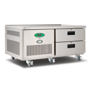Foster LL2/1HD/14-114 2 Drawer Low Level Stainless Steel Refrigerated Counter, 140 Litres - 14-114 - 3