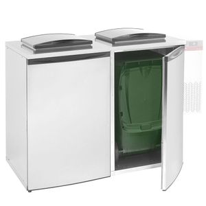 Diamond RDY-2C Waste Bin Storage Refrigerator - Holds 2 Bins - RDY-2C - 1