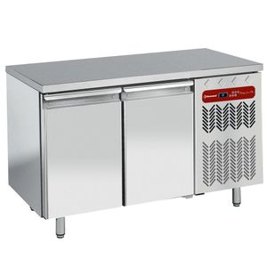 Diamond TP2N/H-R2 Refrigerated table, ventilated, 2 doors EN 600x400 - TP2N-H-R2 - 1